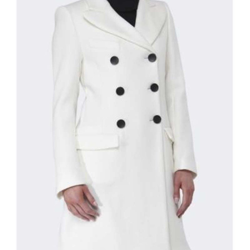 Lorraine Broughton Atomic Blonde White Coat Films Jackets