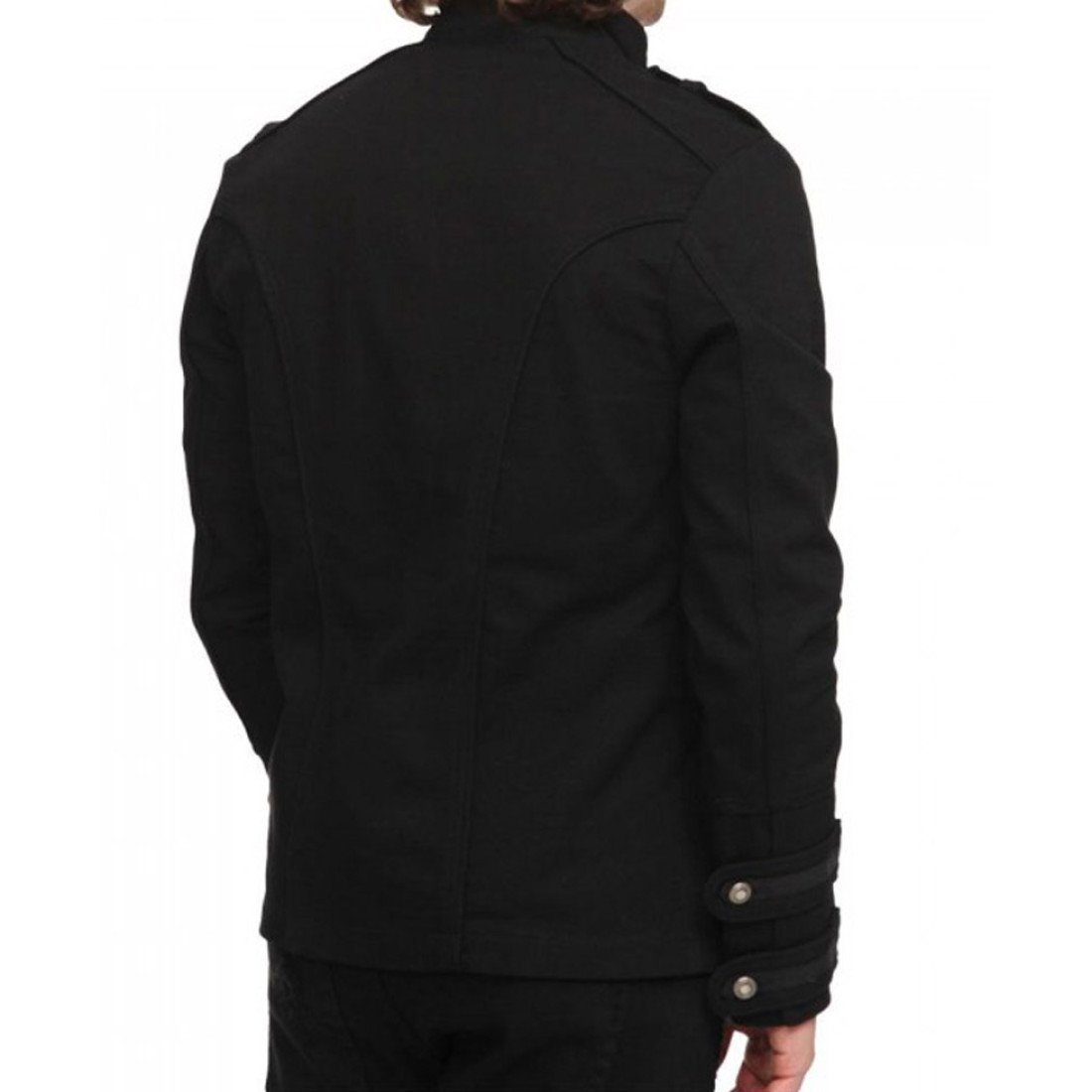 Men S Gothic Black Marching Band Jacket Films Jackets