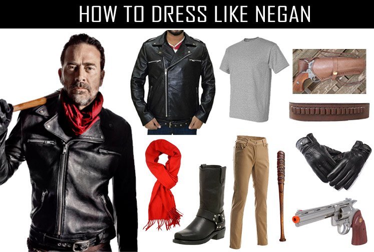 The Walking Dead Season 7 Negan Costume Guide - Films Jackets