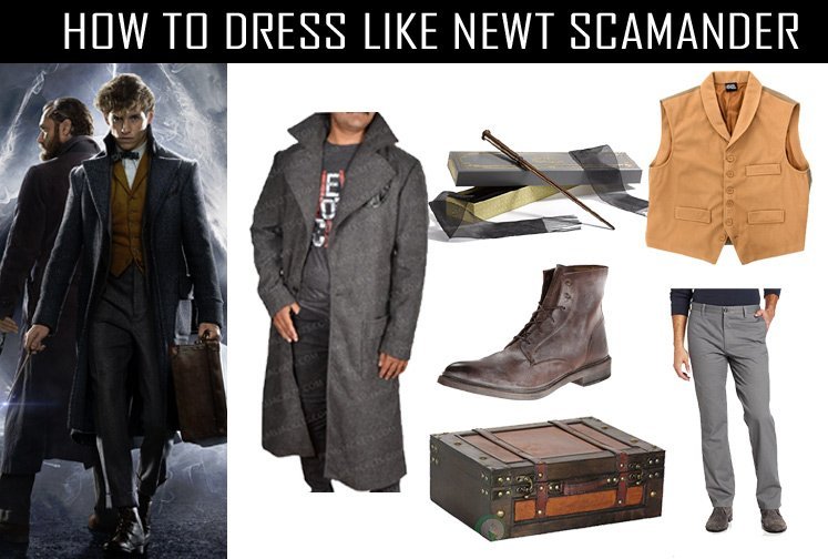 Make Your Own Newt Scamander Costume Newt Scamander Costume, Newt Scamander  Cosplay, Newt Scamander 