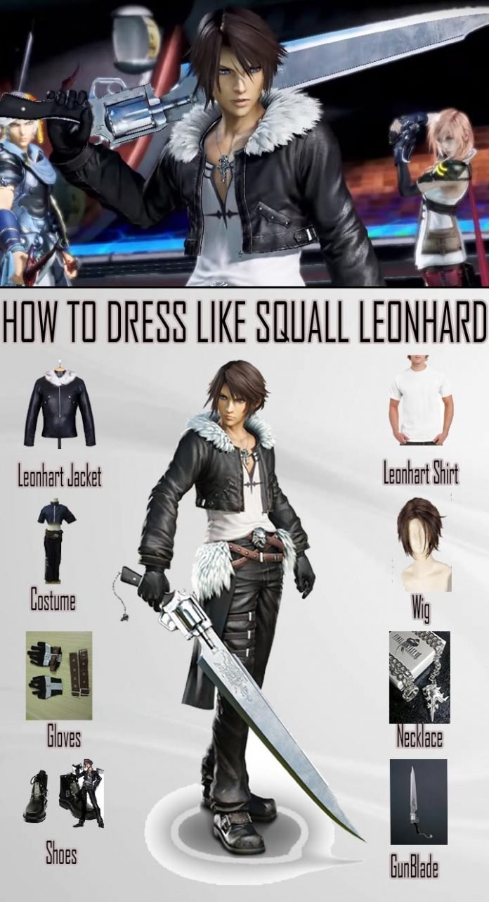 squall leonhart statue