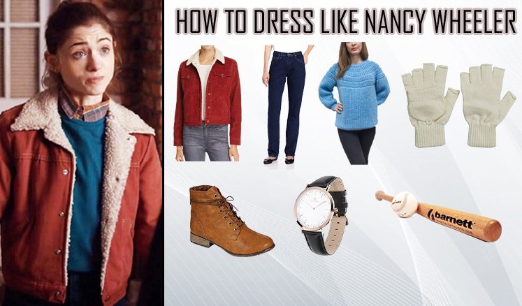 Stranger Things 4 Nancy Wheeler Cosplay Costume