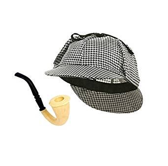 Sherlock Holmes Hat And Pipe