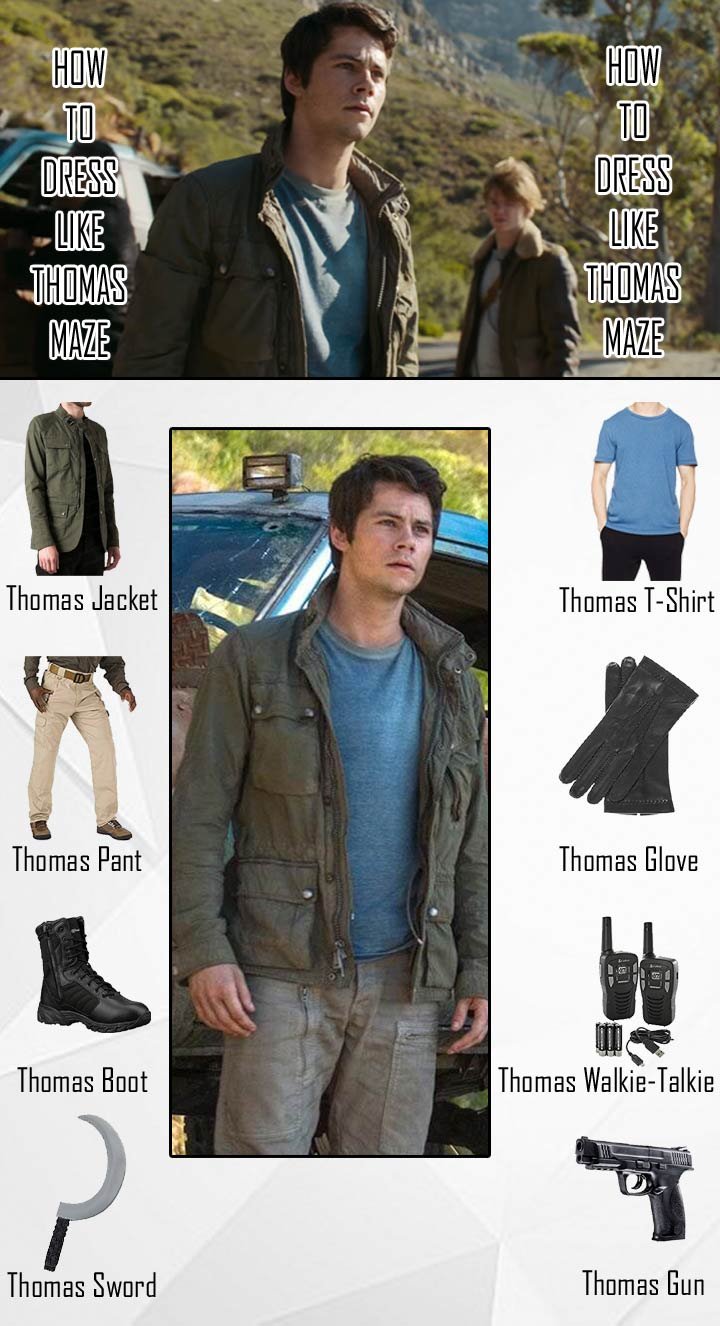 Maze Runner The Death Cure Thomas Costume Guide