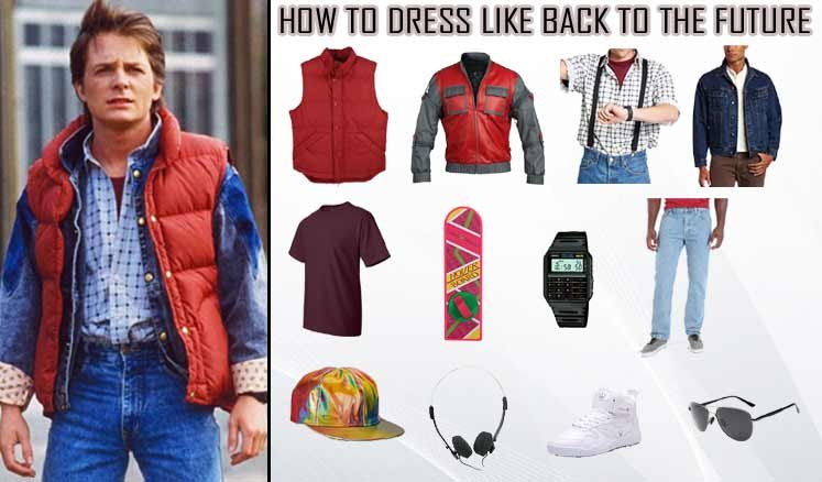 Michael J. Fox Back to the Future Marty McFly Costume GuideCosplay Costumes  Guides | DIY Superheros and Celebrities