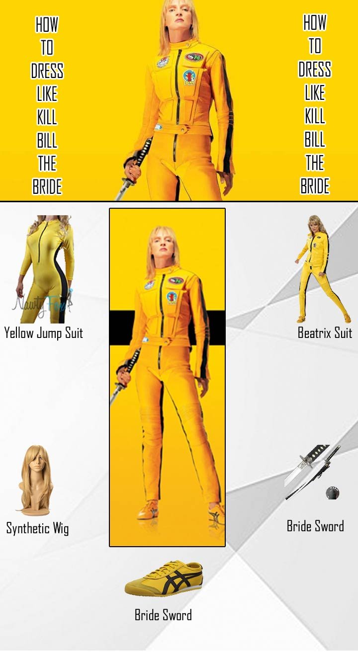 Uma Thurman Volume 1 Kill Bill Costume GuideCosplay Costumes Guides | DIY  Superheros and Celebrities