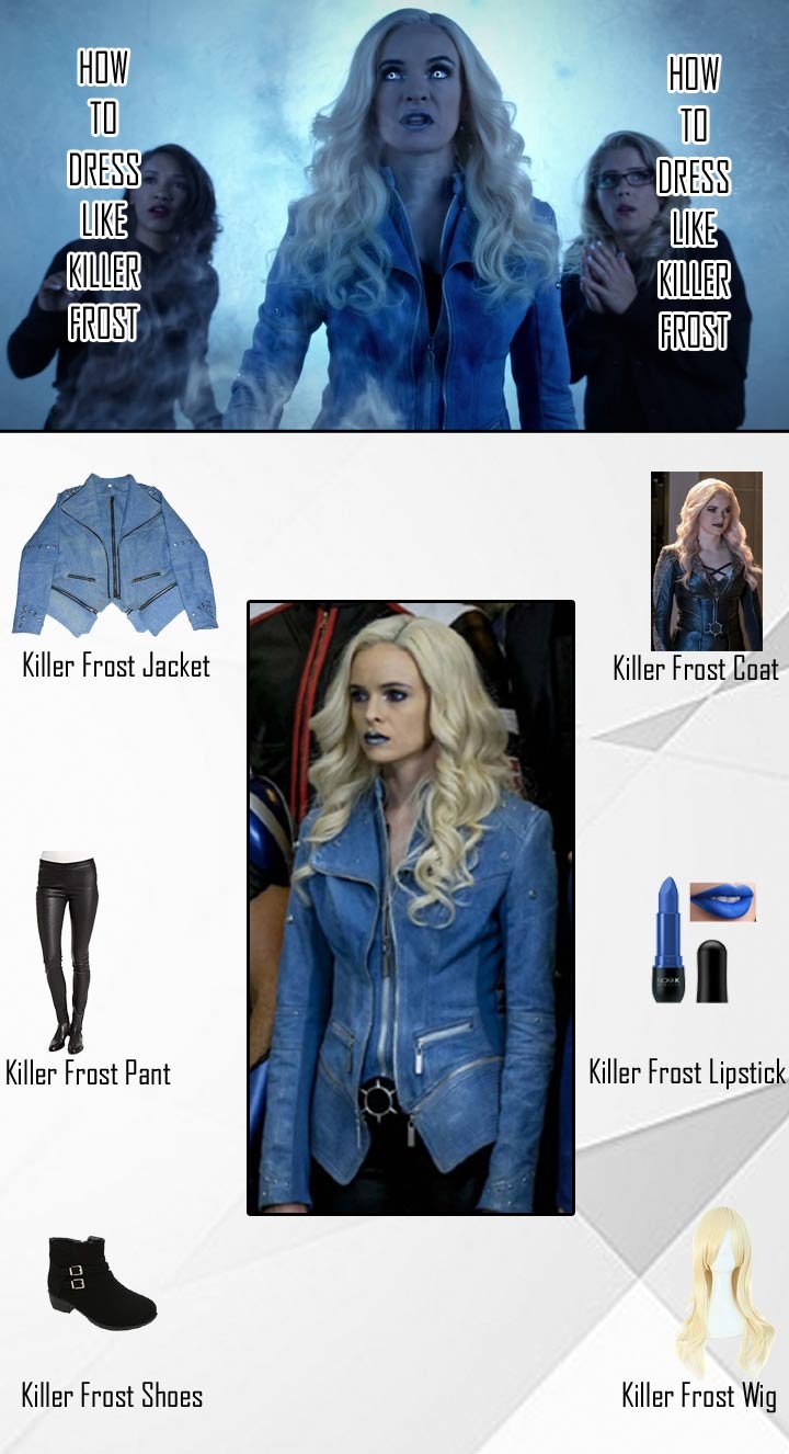 Danielle Panabaker The Flash TV Series Killer Frost Costume GuideCosplay  Costumes Guides | DIY Superheros and Celebrities