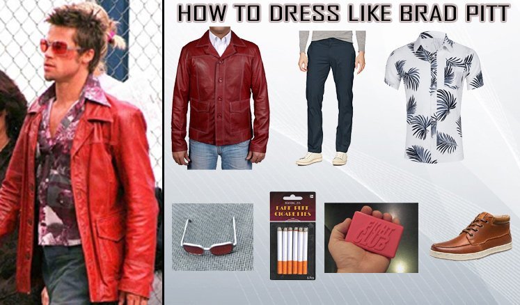 The Narrator Brad Pitt Fight Club Costume Guide