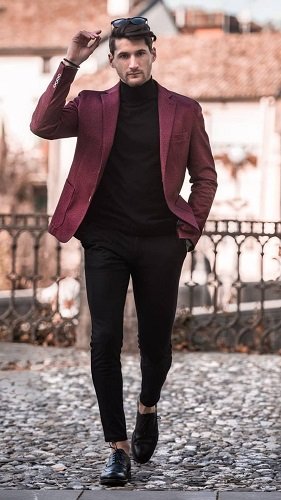 maroon-blazer