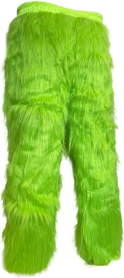 Grinch-Green-Furry-Pants