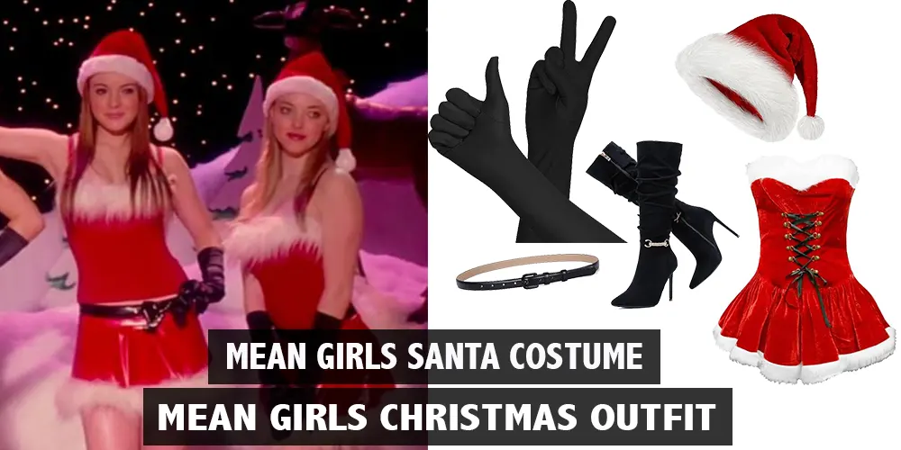 Mean Girls Santa Costume Mean Girls Christmas Outfit