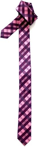 pink-plaid-tie