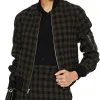 13 Reasons Why Inde Navarrette Cotton Checked Jacket