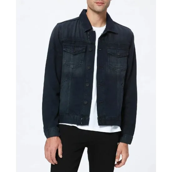 13 Reasons Why S04 Dylan Minnette Denim Jacket