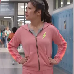 13 The Musical Lucy Hallman Pink Hoodie