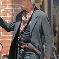 1883 Sam Elliott Black Coat