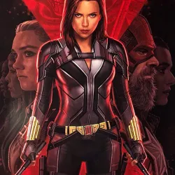 2020 Film Black Widow Leather Jacket