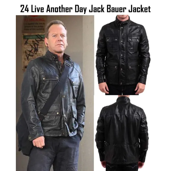 24 Live Another Day TV Series Jack Bauer Jacket
