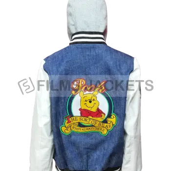 90s Xxxtentacion Winnie The Pooh Varsity Jacket