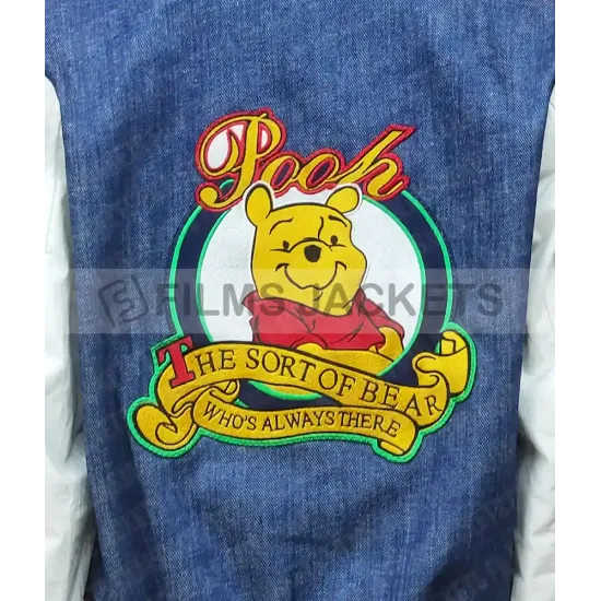 90s Xxxtentacion Winnie The Pooh Varsity Jacket