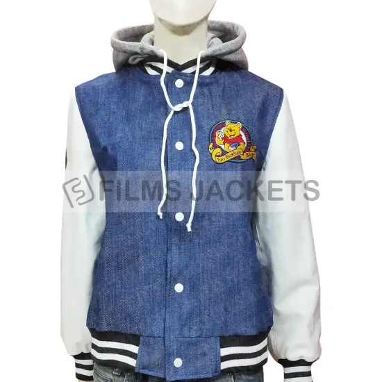 90s Xxxtentacion Winnie The Pooh Varsity Jacket