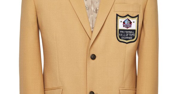 Pro Football Hall of Fame Gold Jacket