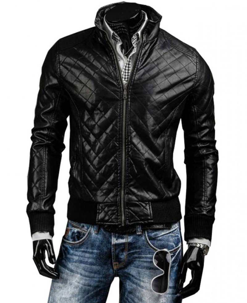 mens designer quilted jacket sale