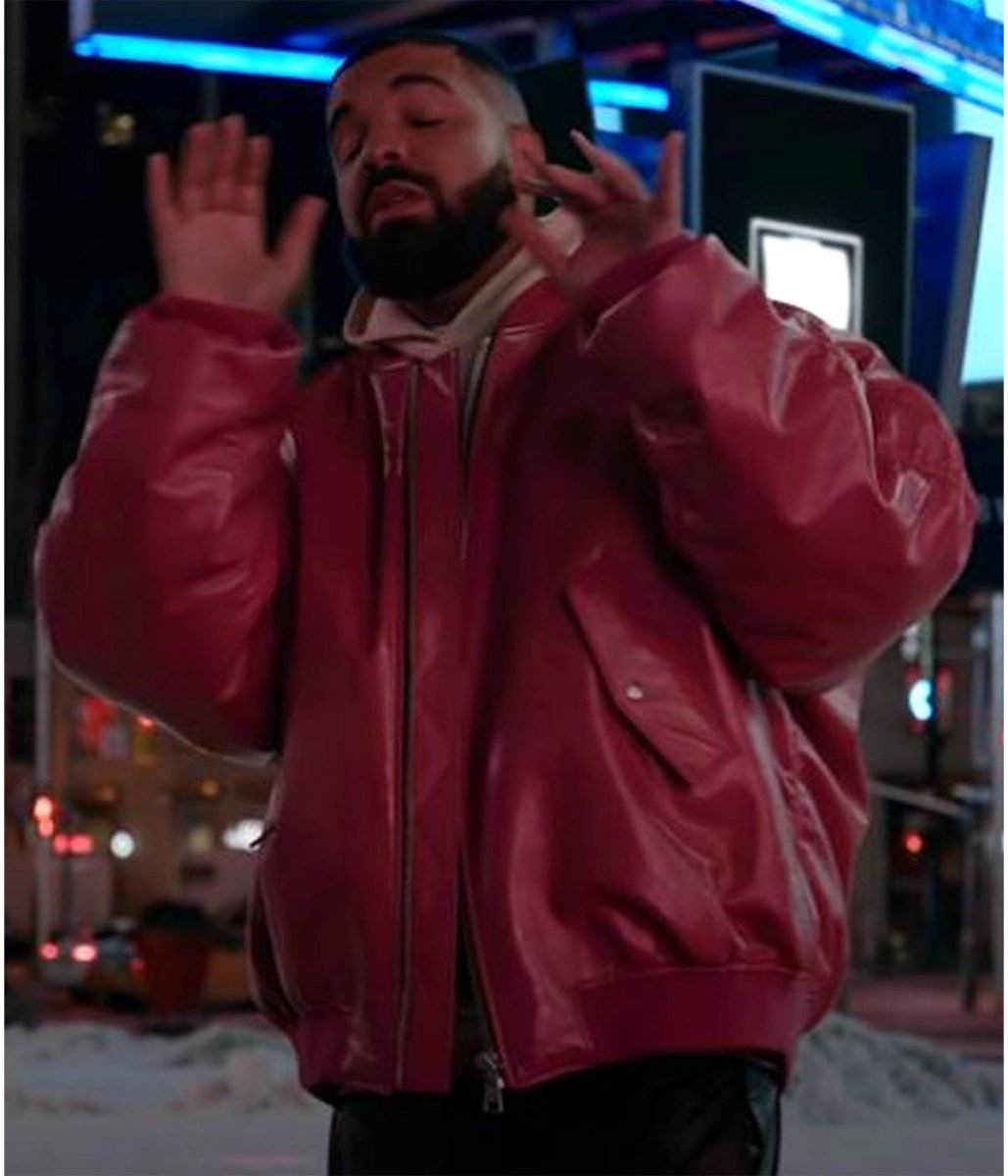 Whats Next Drake Hot Pink Leather Jacket - Films Jackets