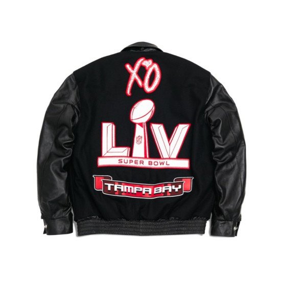 XO The Weeknd Super Bowl LV Varsity Wool Jacket - Films Jackets