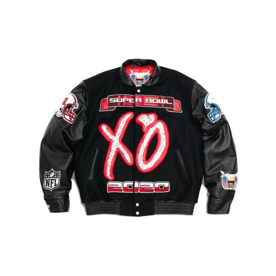 The Weeknd XO Varsity Black Jacket