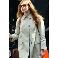 A Complete Unknown Elle Fanning Coat