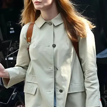 A Complete Unknown Elle Fanning Coat