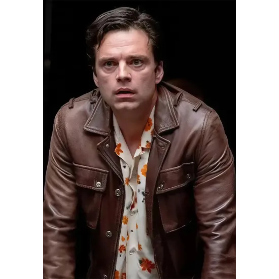 A Different Man Sebastian Stan Leather Jacket