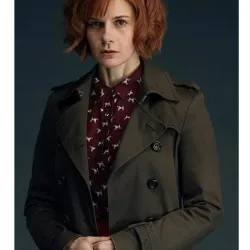 A Discovery of Witches Louise Brealey Cotton Grey Coat