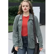 A Family Affair Joey King Grey Jacket