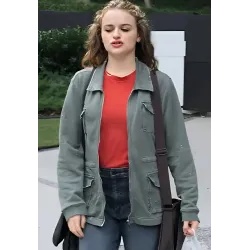 A Family Affair Joey King Grey Jacket