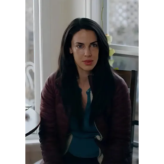 A Strangers Child Jessica Lowndes Puffer Jacket