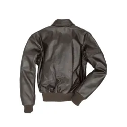 Joe Biden A2 Flight Brown Leather Jacket