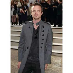 London Fashion Week Aaron Paul Coat