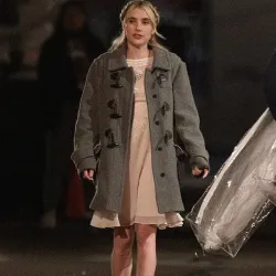 About Fate 2022 Emma Roberts Wool Coat