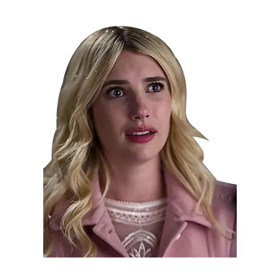 About Fate Emma Roberts Pink Coat