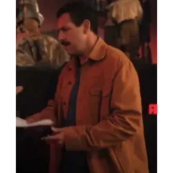 Hubie Halloween Adam Sandler Brown Jacket