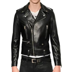 Adam Levine Motorcycle Leather Jacket