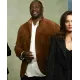 Adewale Akinnuoye Agbaje The Fix Suede Leather Jacket