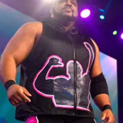 AEW Keith Lee Satin Vest