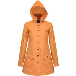 After The Flood Sophie Rundle Brown Hooded Jacket