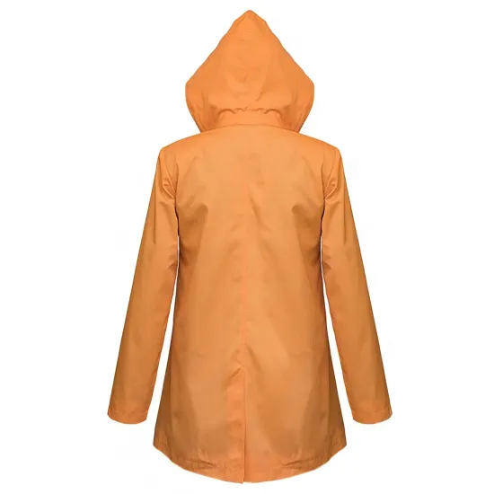 After The Flood Sophie Rundle Brown Hooded Jacket