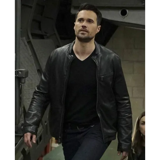 Agents of Shield Brett Dalton Leather Jacket