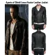 Agents of Shield Lance Hunter Black Leather Biker Jacket