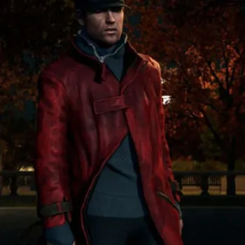 Aiden Pearce Watch Dogs Red Coat